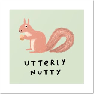 Utterly Nutty Posters and Art